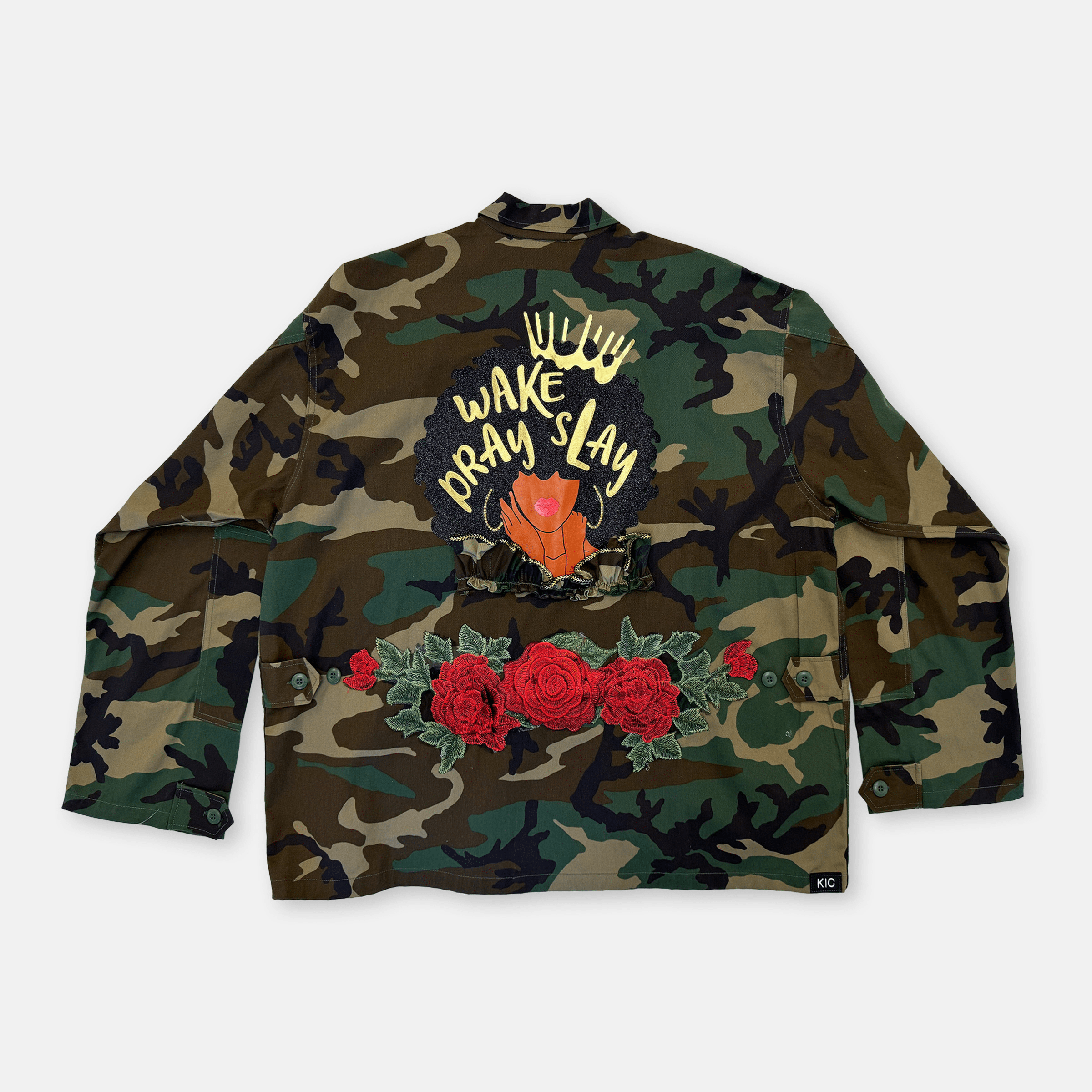 Ladies army fatigue sales jacket