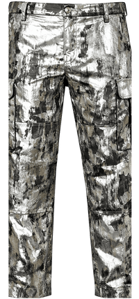 KIC NYC | Foiled Cargo Camo Pant