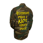 "Yesterday's price is not today's price" Jacket - KIC NYC, KIC-Yourself LLC