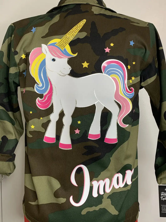 Kids Unicorn Camo Jacket | KIC NYC
