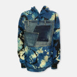 Denim Patchwork Hoodie - KIC NYC, KIC-Yourself LLC